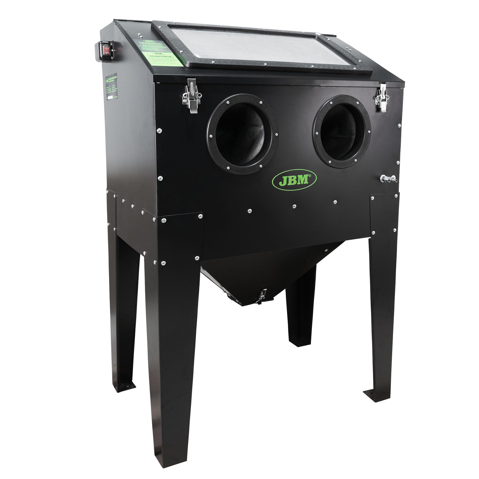 JBM54341 Máquina chorreadora de arena de 220 l