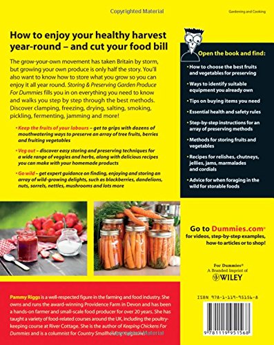 Storing and Preserving Garden Produce For Dummies