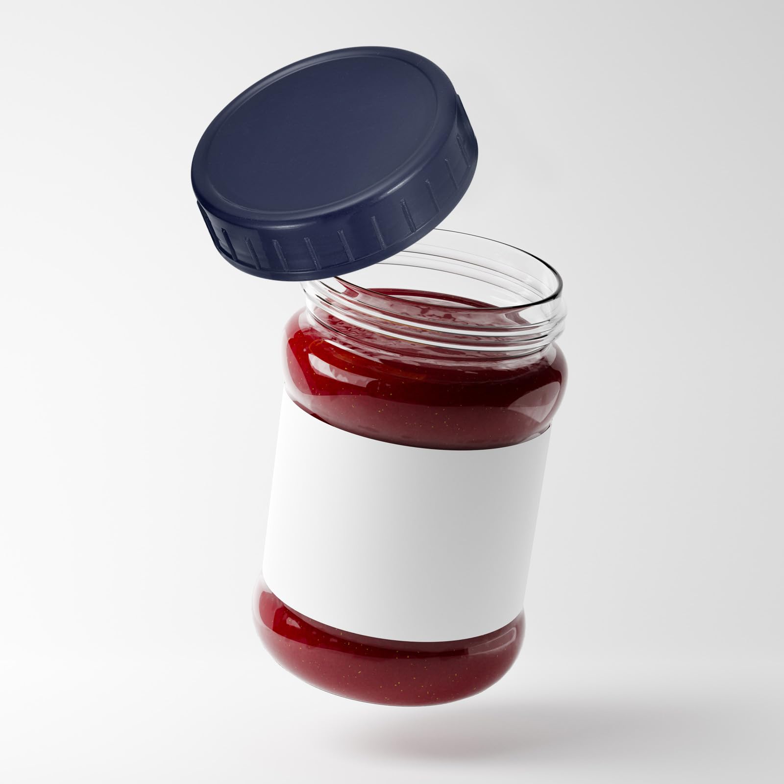 QUARKZMAN Albañil Tarro Tapas, 40uds - Plástico Coloreado Almacenamiento Tapas con Sellos, 20 Regular Boca 20 Ancha Boca Fugas Prueba Adapta Envasado Tapas (10 Colores)
