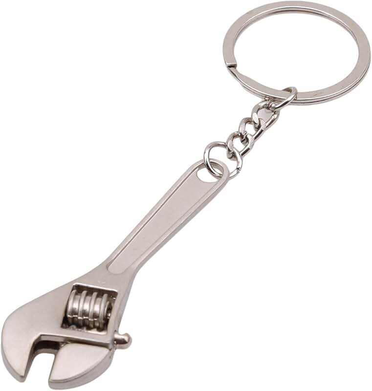 adjustable wrench keychain