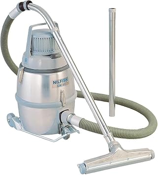 TTS Products Nilfisk Critical Area Dry Vacuum 3.25 Gallon, 1.5 HP, Industrial HEPA Filtered for Cleanroom & Controlled Environments