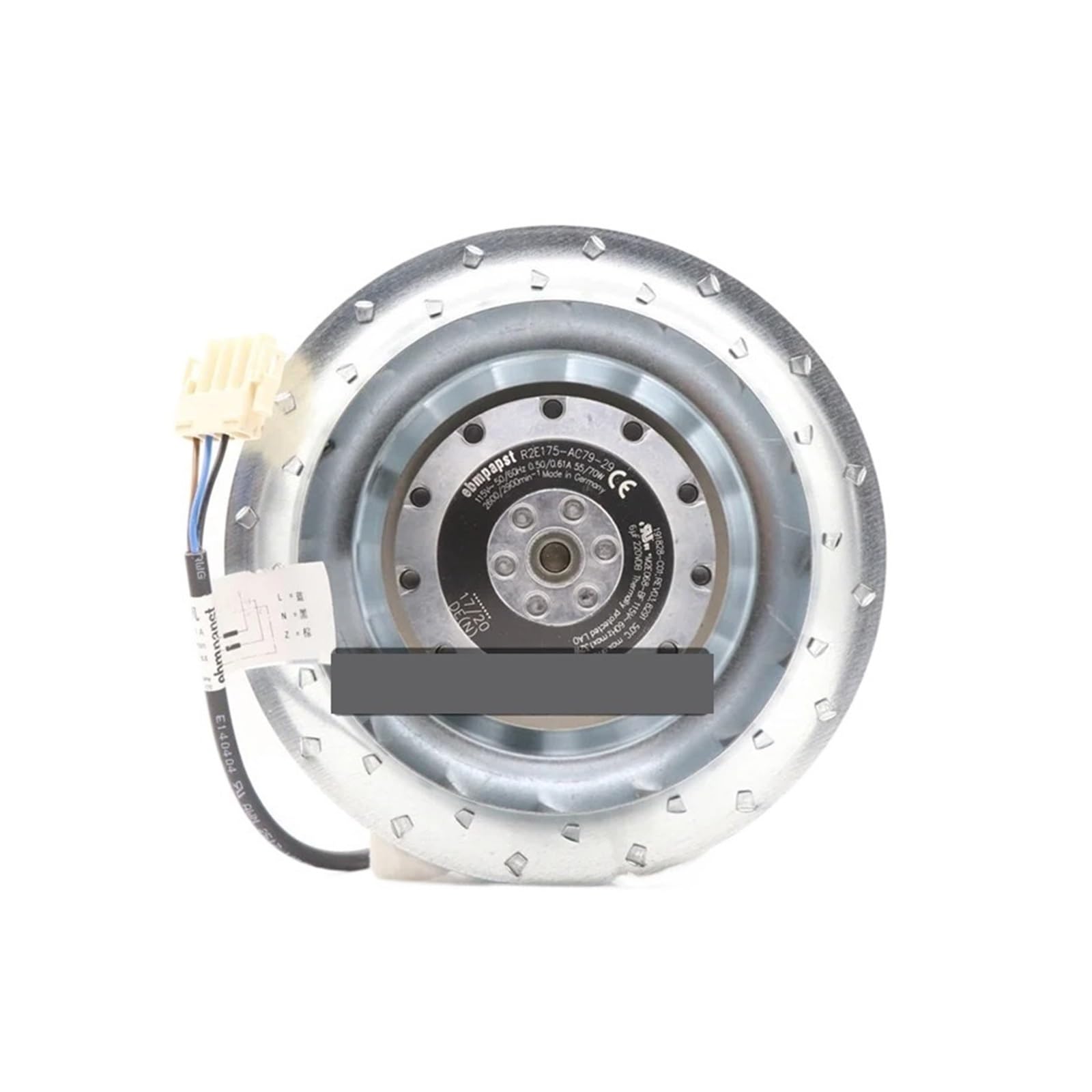 YACODLUL R2E175-AC79-29 48V Cooling Fan 76/62W Ball Bearing