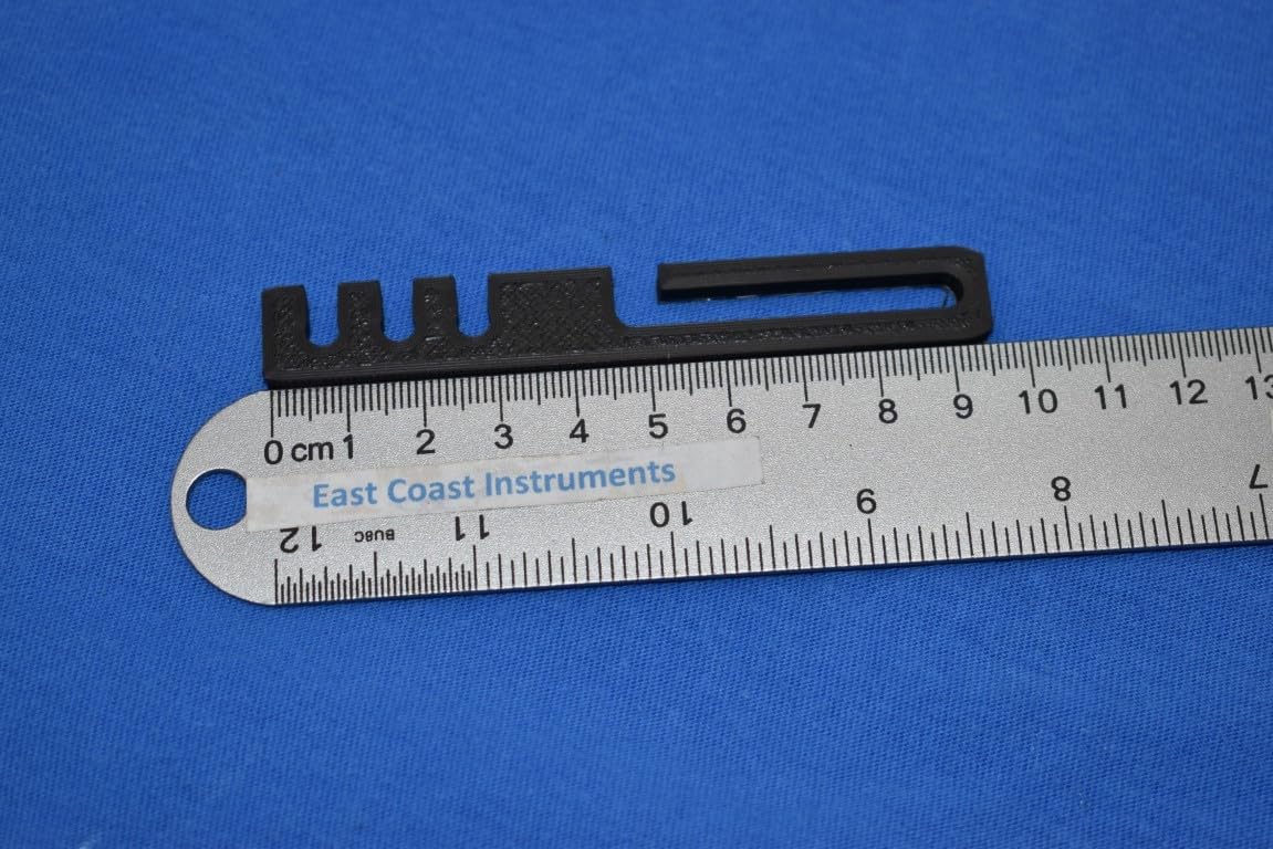 East Coast Instruments Trumpet slide stop for Getzen models, black, 1/pk