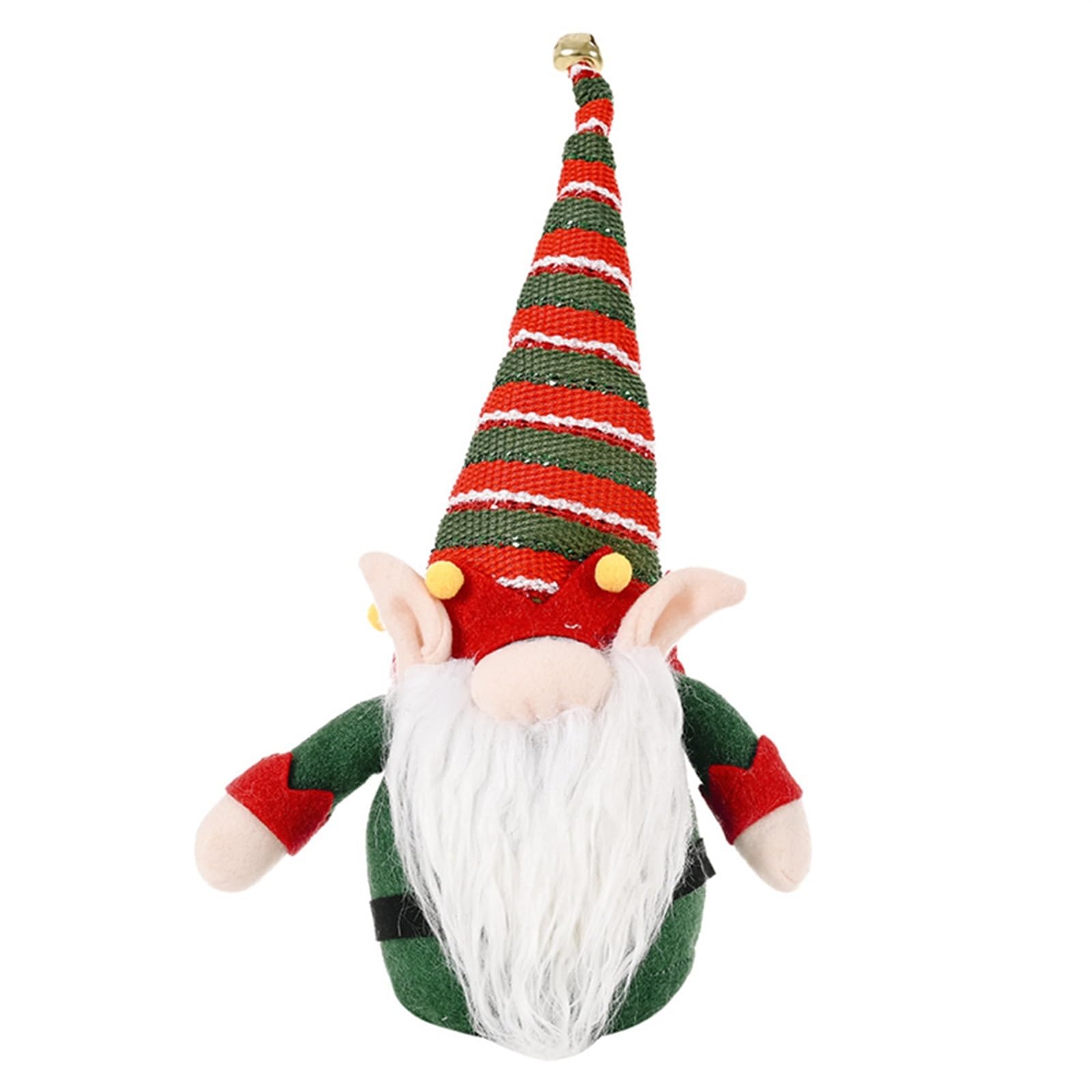 INEOUT Pluszowy skrzat Tomte Zielony Szwedzki Nisse Skandynawskie Dekoracje Świąteczne Mikołaj Lalka Ozdoby Świąteczne Prezent Świąteczny Sprzedaż Hurtowa X2