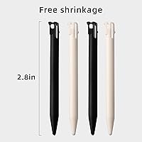 Vista 5 de Lápiz óptico 3DS lápiz óptico de repuesto compatible con Nintendo 3DS 2 en 1 Combo Touch Styli Pen Set multicolor para 3DS
