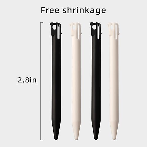 Miniatura 5 de Lápiz óptico 3DS lápiz óptico de repuesto compatible con Nintendo 3DS 2 en 1 Combo Touch Styli Pen Set multicolor para 3DS