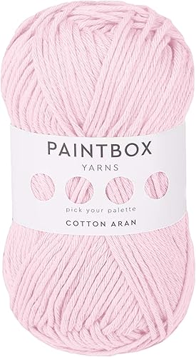 Miniatura 29 de Paintbox Yarns Hilo Aran 100% Algodón 1.76oz (50g), 93 Yardas (85m) - Lana Peinada Vino Tinto para Ganchillo o Tejer - Suave, Ligero para Suéteres
