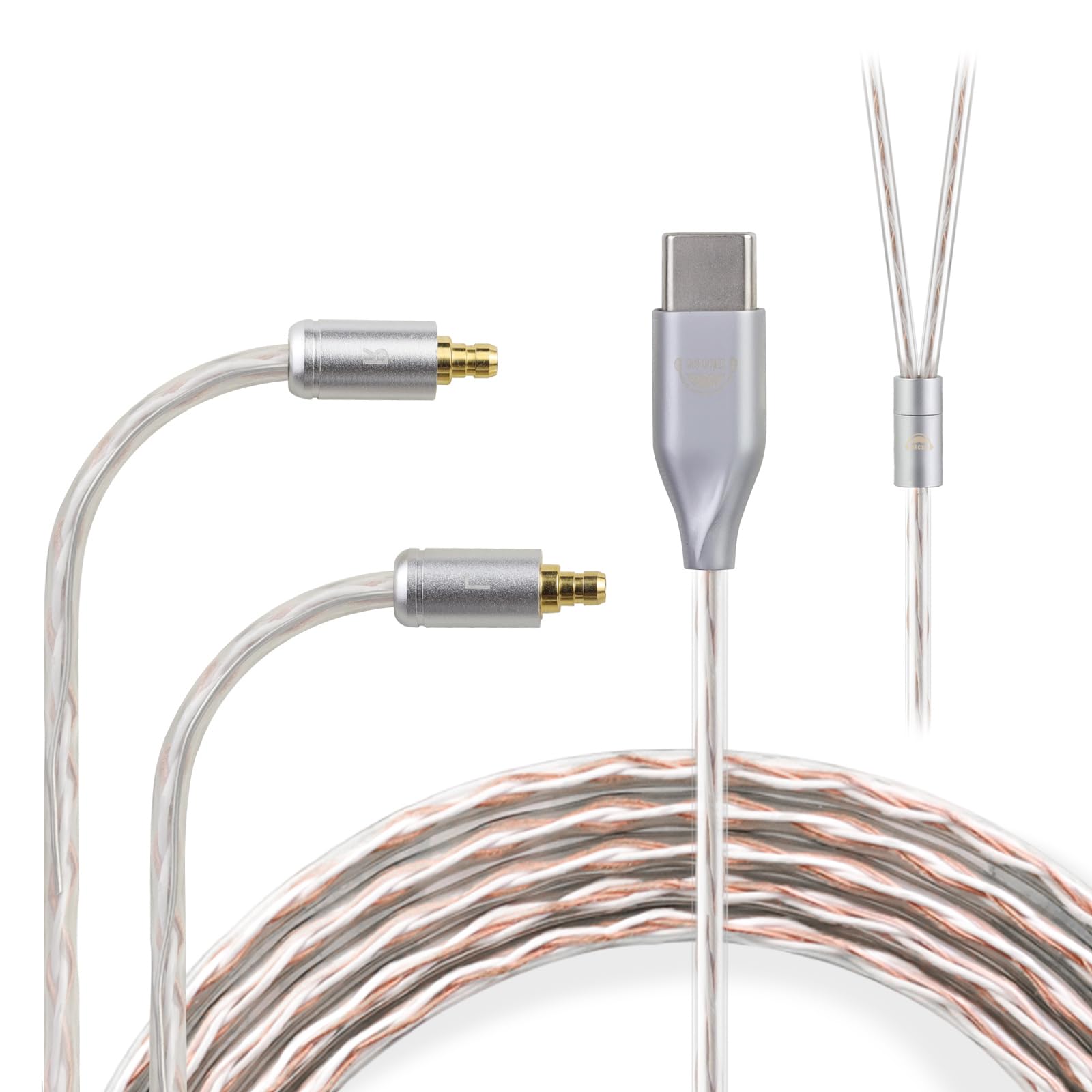okcsc IE400 to 2.5MM 4 Core Upgraded Replacement Audio Cable Earphones Cable For SENNHEISER IE100 IE400 IE500 1.2M/3.9FT
