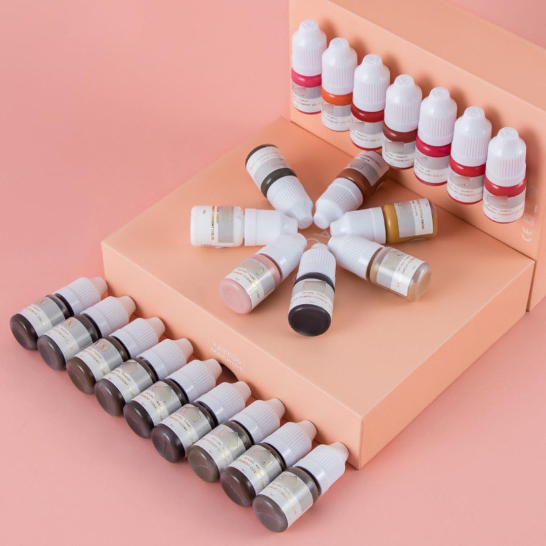 Amazon | タトゥーインク 8ml 23色 アートメイク インク 植物エキス