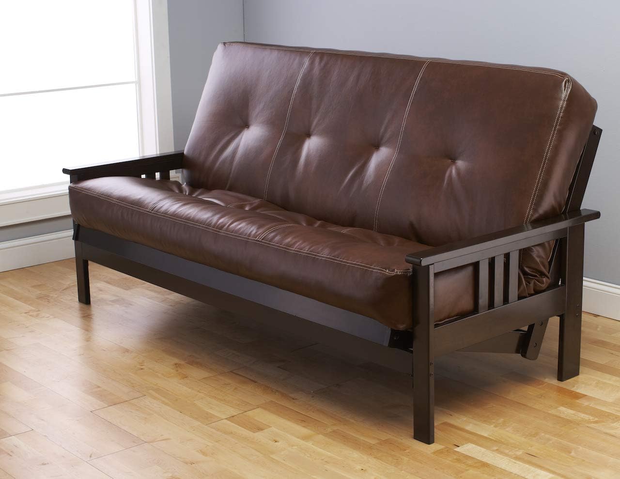 Kodiak Furniture Montreal X Espresso Futon Frame w/Quality