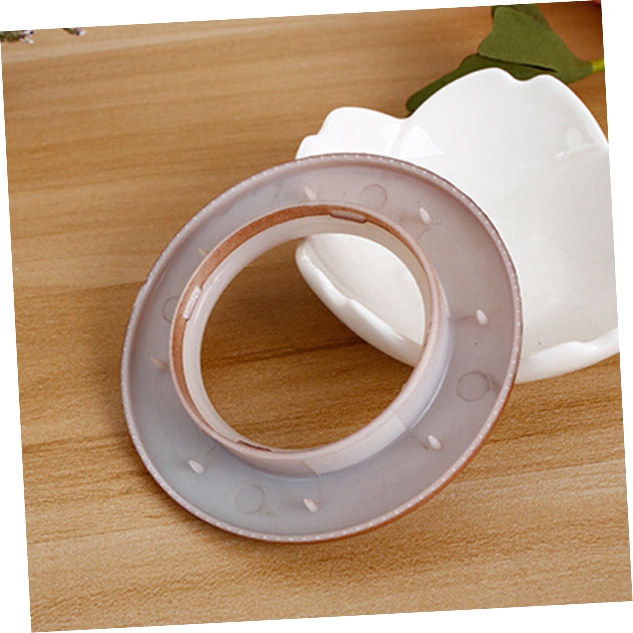 Amosfun Anelli per Tende da Doccia in Metallo 85 Pezzi Color caffè | Finitura Robusta Superficie e Elettroplaccata Liscia in Tenda e Drappo Casa