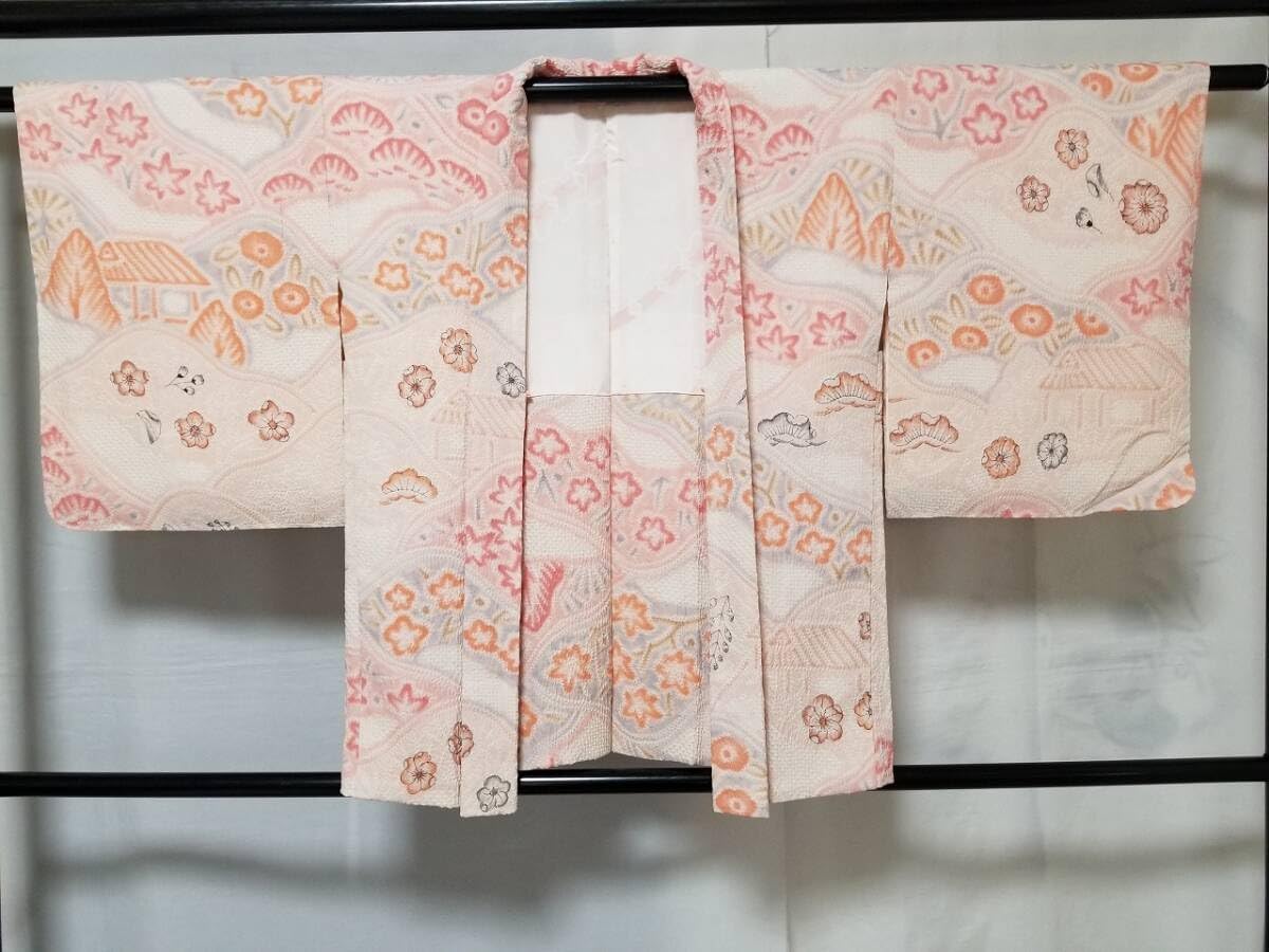 あいめい様3点専用 正絹染め大島紬　絵羽　おぼろ柄　絞り　付下げ c3427af49678022b3fbee7ae291860