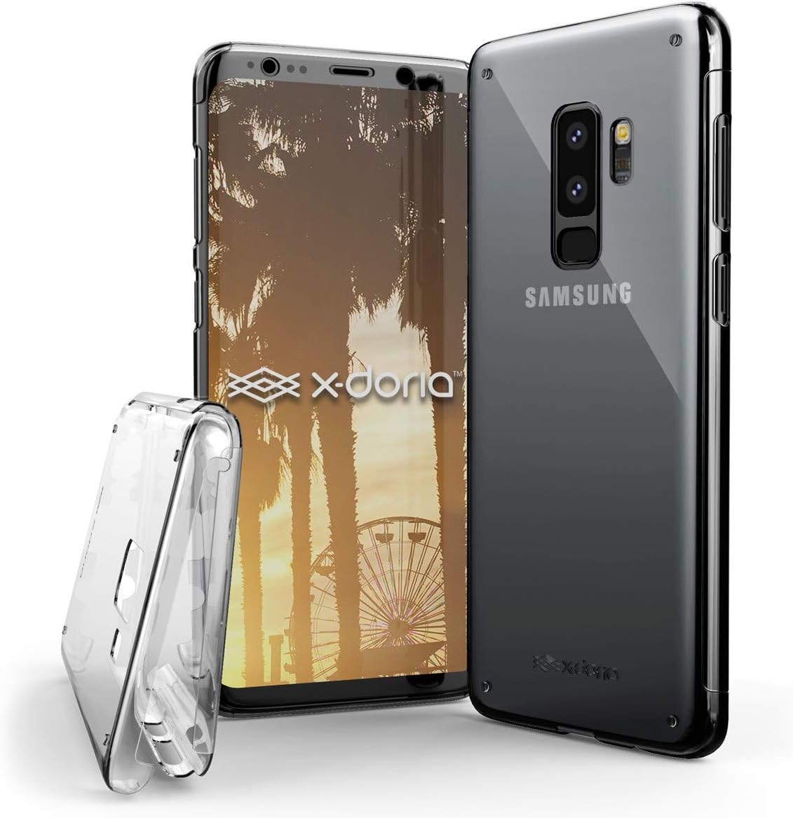 Xdoria Defense 360 Case for Samsung Galaxy S9 Plus Transparent