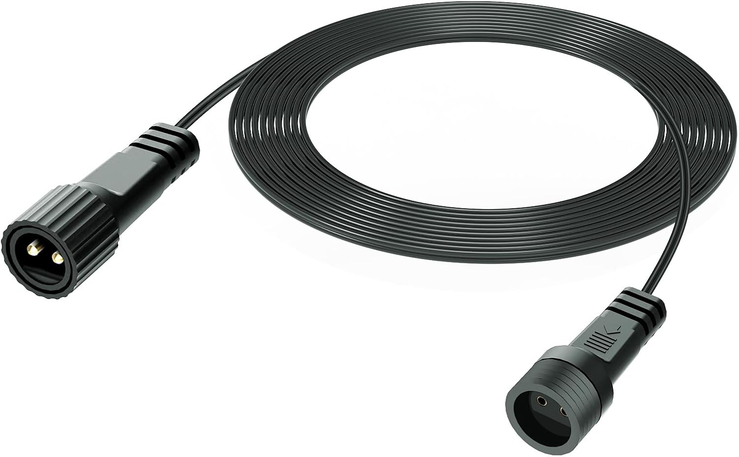 Extension Cable 10M/33Ft for Christmas Lights, Gcstnn 2 Pin Connector