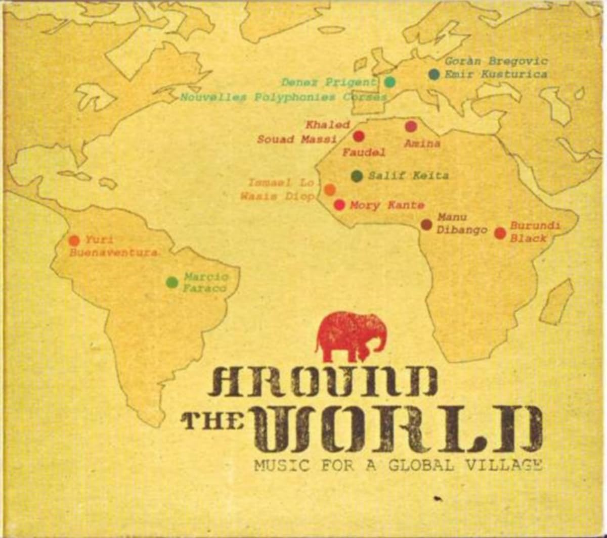 Around The World Global [European Import] [Audio CD] Various Artist; Souad Massi; Manu Dibango; Burundi Black; Emir Kusturica and Ismaël Lo
