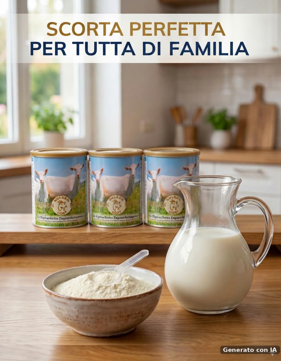 Golden Goat Latte di Capra in Polvere 3x 400g – Nuova Zelanda