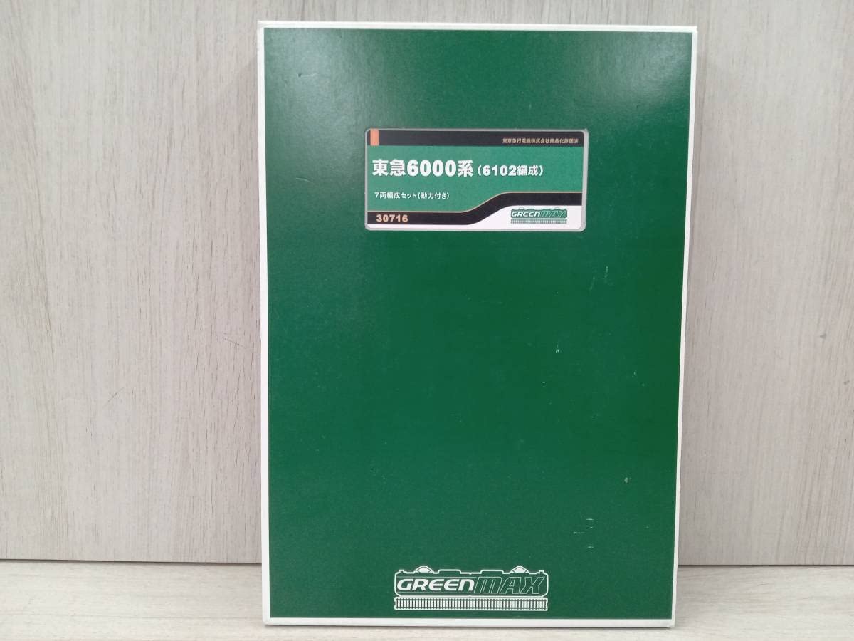 グリーンマックス 東急6000系 6102編成 7両編成（動力付） 30716 Amazon | グリーンマックス Nゲージ 東急6000系 6102編成 7両