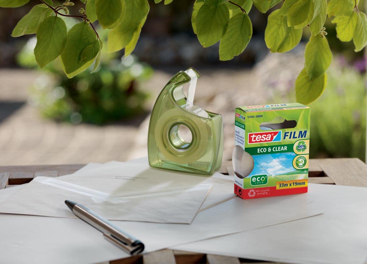 TESA eco&clear 19mm33m 33m Trasparente 1pezzo(i) cancelleria e nastro adesivo per ufficio