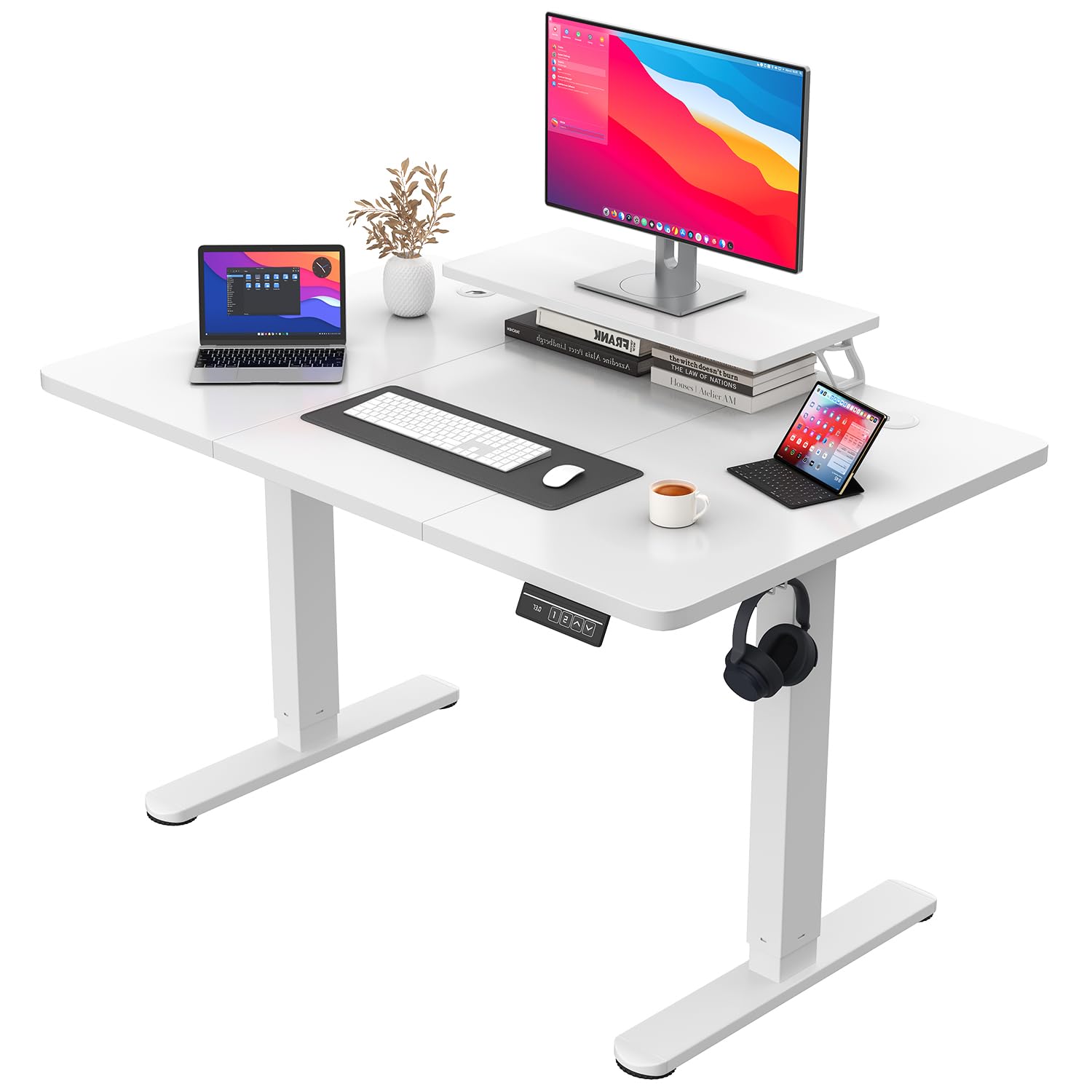 FLEXISPOT E5 PRO+ 200 * 80cm Certificato FSC Scrivania Regolabile in Altezza Standing Desk 2