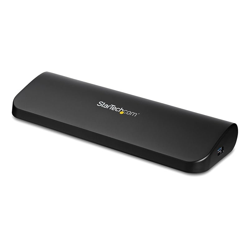 StarTech.com USB 3.0 Dual Monitor Docking Station — doppio video senza adattatori extra