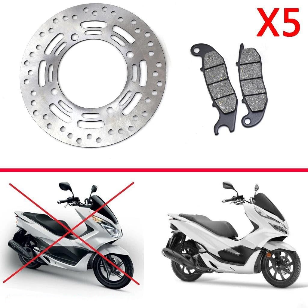 DISCO FRENO X5 Pastiglie Freno A Disco Freno Anteriore Moto Per PCX125 Per PCX 125 2018-2021 Pezzi Di Ricambio Per Scooter disco freno anteriore posteriore