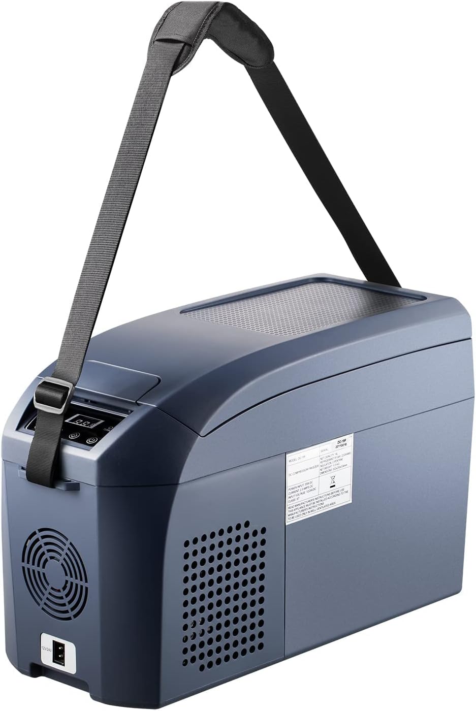Portable Fridge Freezer Portable Refrigerator for Car 12V Refrigerator Car Cooler Compressor Cooling -0.4℉~50℉ Home and Car Use (10QT, 10L)