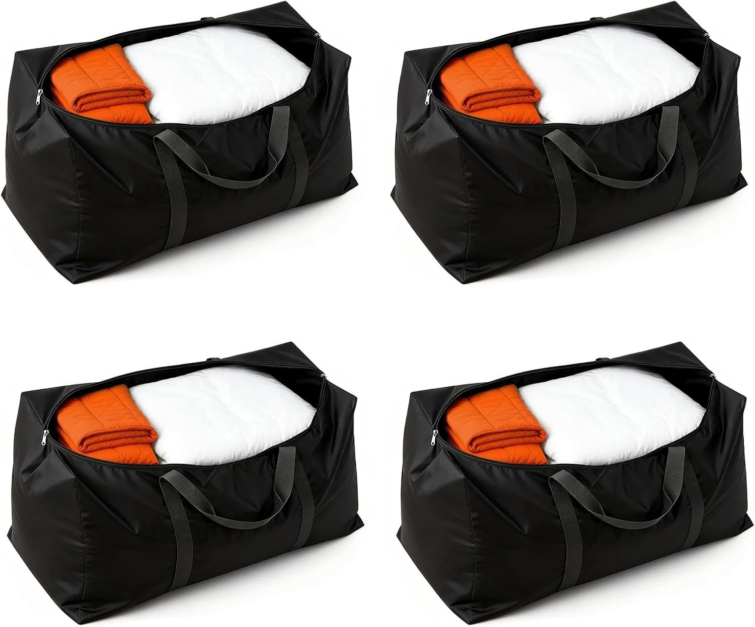 Extra Large Moving Bags,4 Pack Oversized Storage Bags,Moving Storage Totes