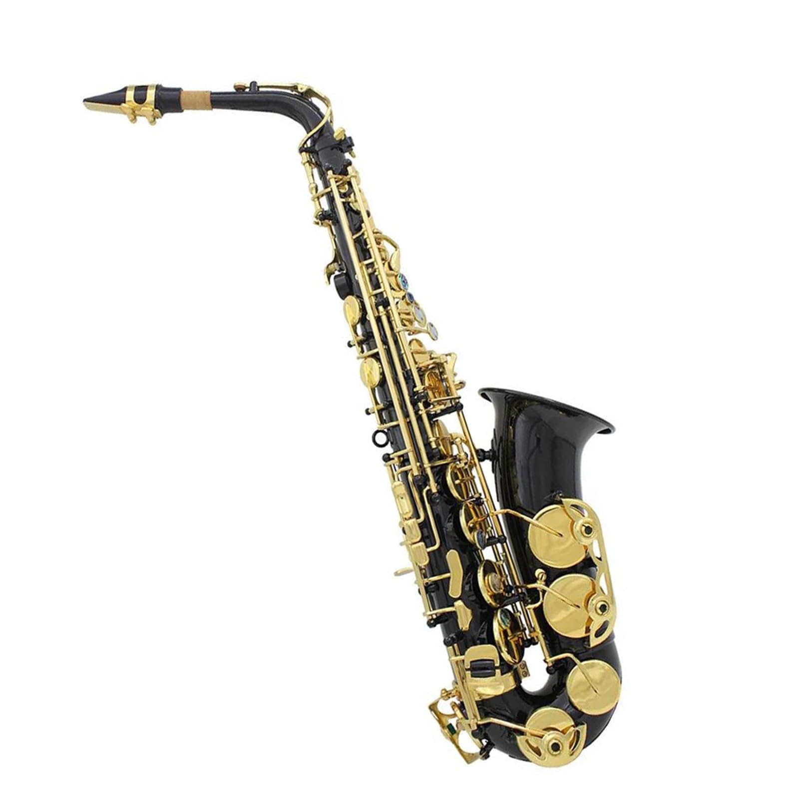 Grawerowane Mosiądzem Saksofon Altowy Eb Guziki Saksofonowe Instrument Dęty Z Rękawiczkami W Etui Szczotka Do Paska Z Tkaniny profesjonalny Saksofon