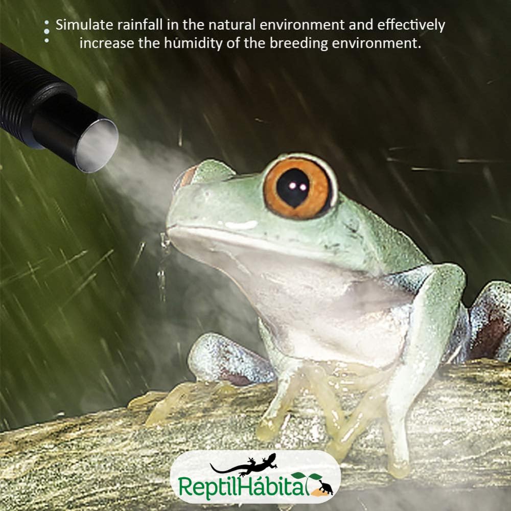 Nebulizzatore ad ultrasuoni per rettili - Ideale per anfibi e rettili - CREA Nebulizzatore sottile per idratazione e benessere