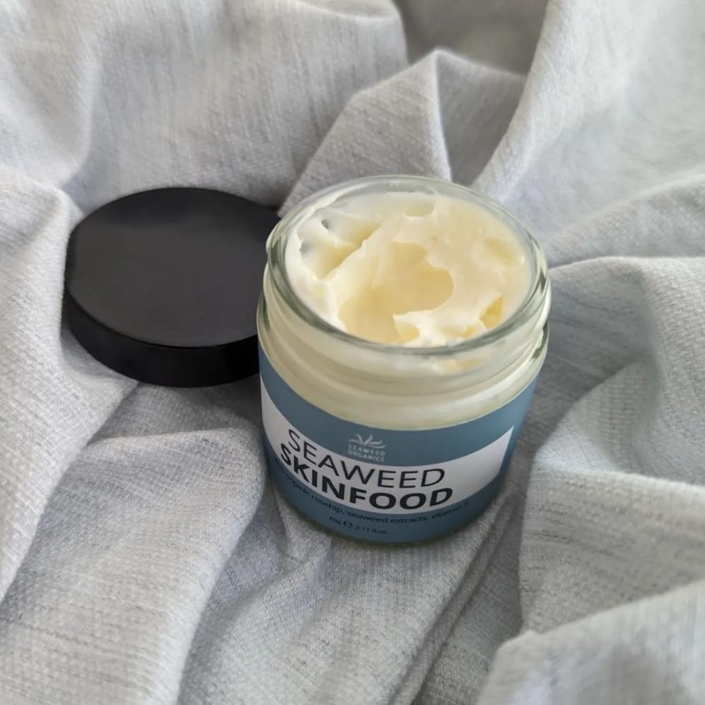SEAWEED ORGANICS, Seaweed Skinfood face cream, Luxurious Hydration with Natural Seaweed Extract, Organic rosehip, Vitamin E - Image 2