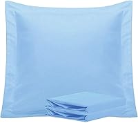 Vista 76 de NTBAY Fundas de almohada estándar, paquete de 2 fundas de almohada de microfibra cepillada de 20 x 26 pulgadas, súper suaves y acogedoras