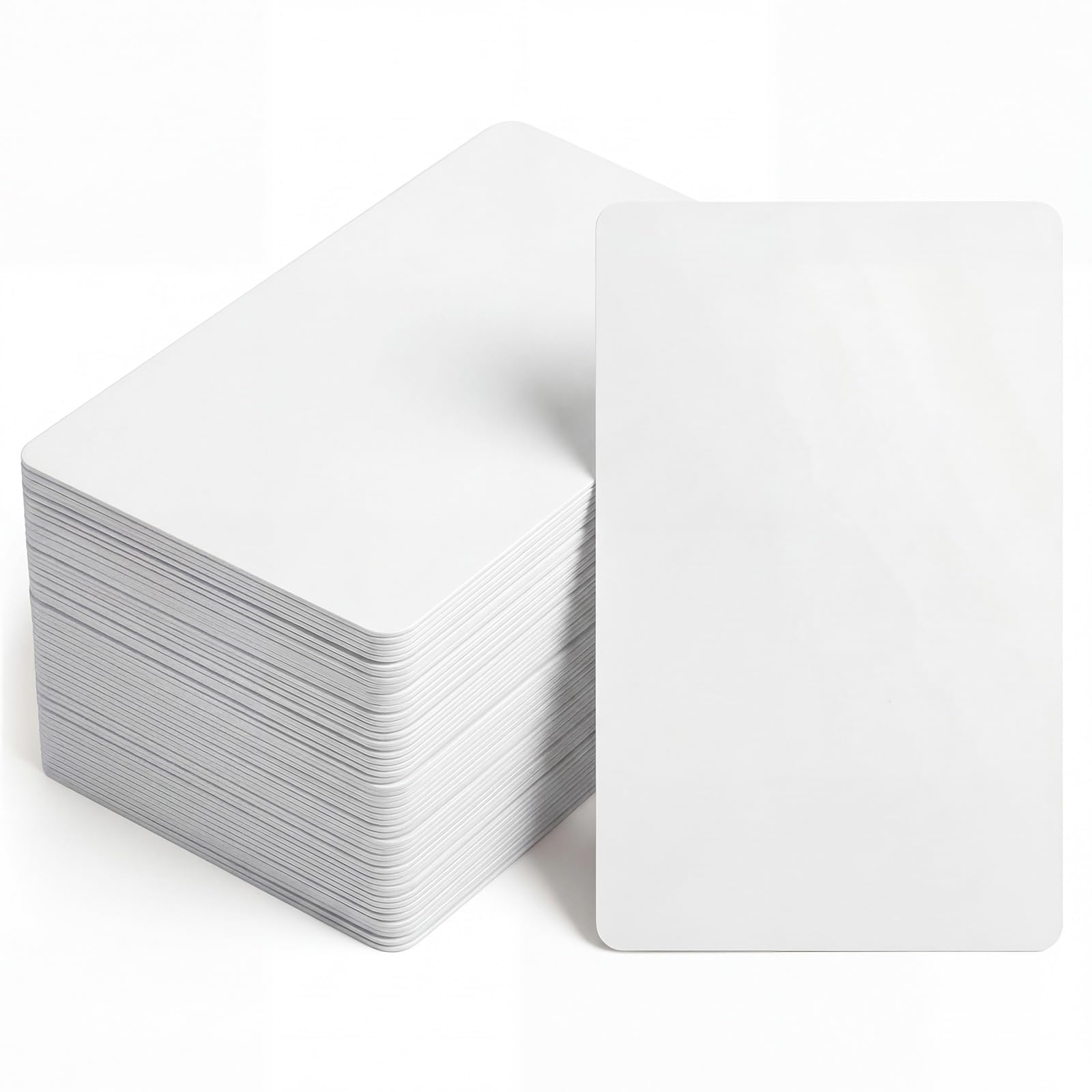 Sabary 500 Pack Blank Hotel RFID Key Cards 13.56mhz NFC PVC Printable Access Cards, Iso14443-a Rewritable Smart Keycardcompatible with Saflok, Kaba, Onity, Miwa, Securelox and Miwa Hotel Locks