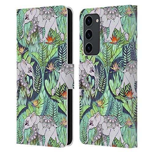 Housse Samsung S23+ Plus motif éléphant jungle pour vos sorties
