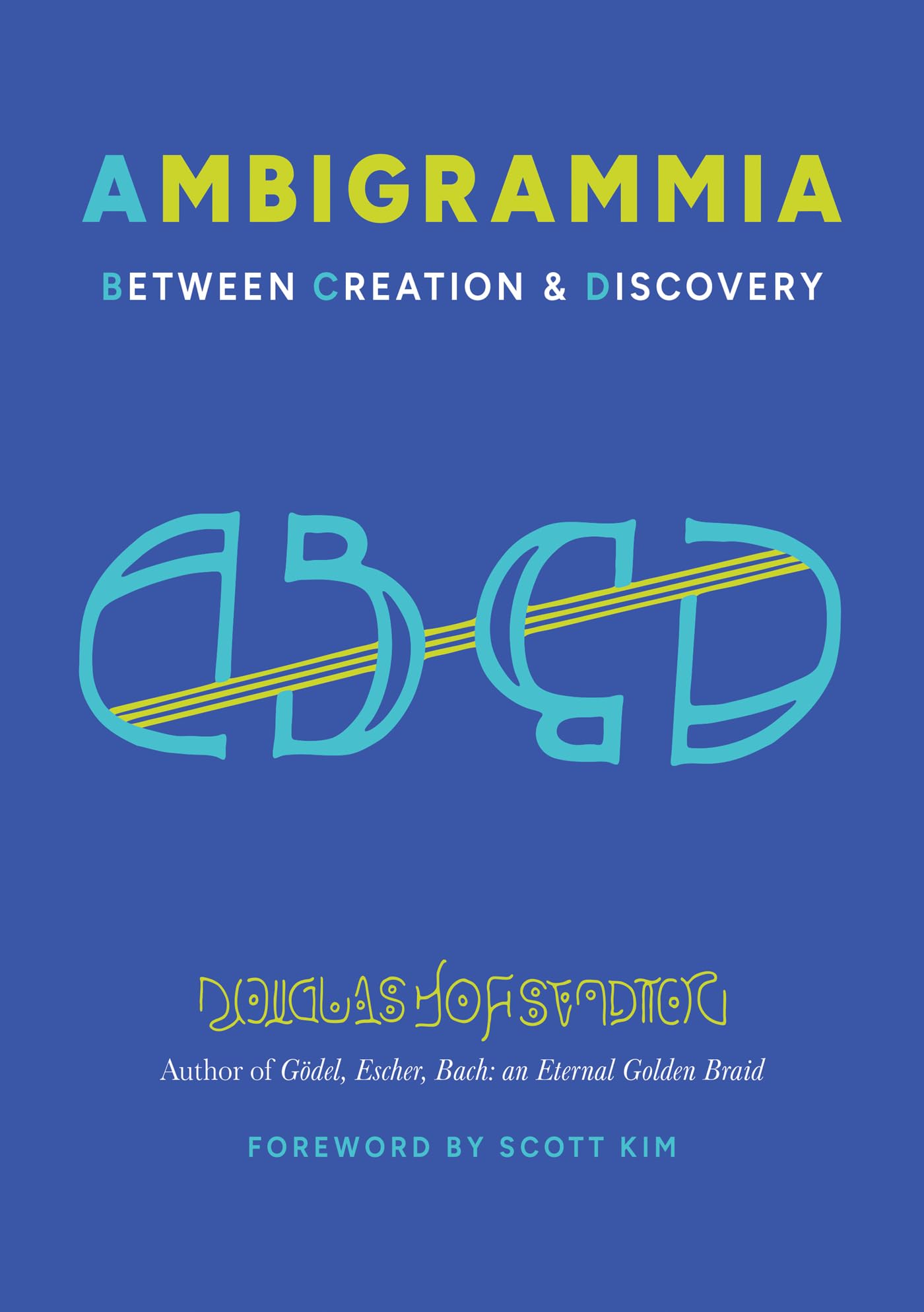 Ambigrammia livre en anglais sur l'art des ambigrammes entre création et découverte