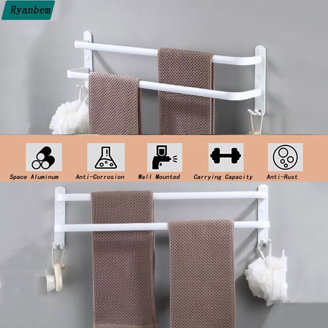 Porte-Serviettes De Dislocation Multicouche, Porte Serviette Mural En