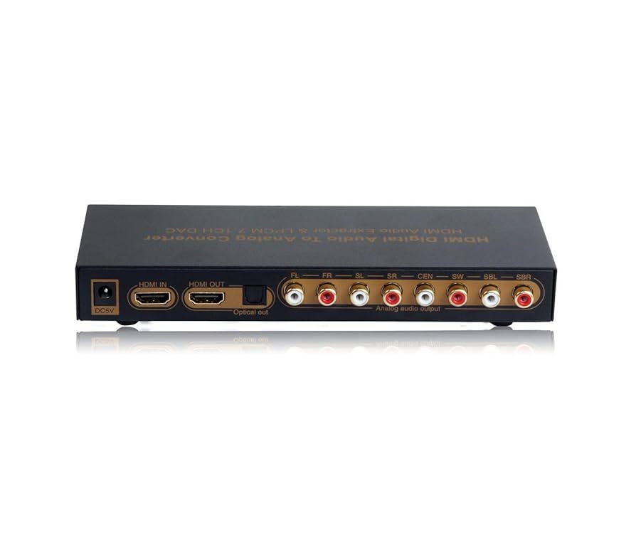 その他 HDMI Digital Audio Decoder HDMI TO HDMI 4K HDMI to HDMI 7.1 Audio Converter DAC Lpcm HDMI Audio