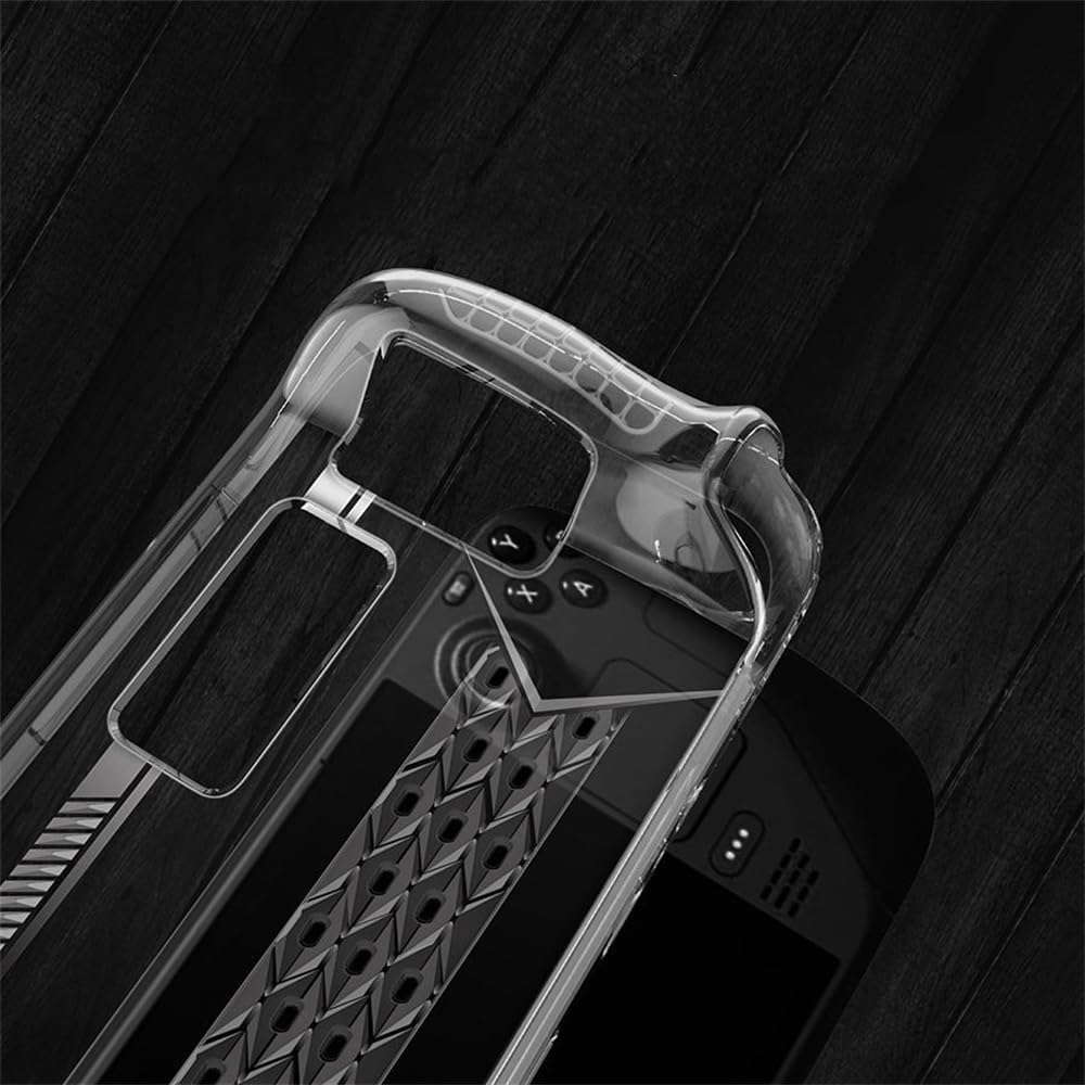 Steam Deck用透明保護ケース Steam Deck専用 ソフトTPU保護ケース TPU Protector 保護カバー