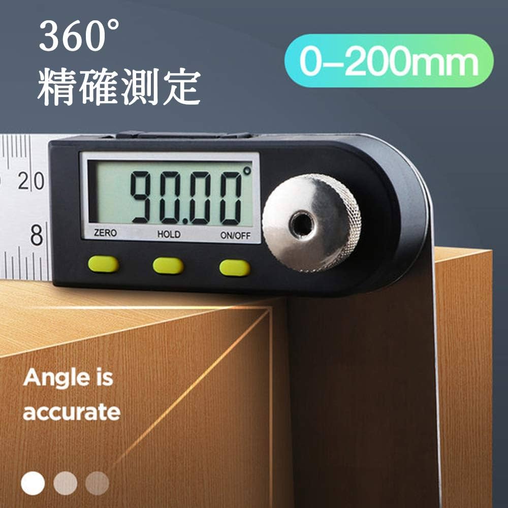 【新品・未使用】角度計 3本 セット売 デジタル整形外科用分度器,12インチ角度計,電子ボディゴニオ