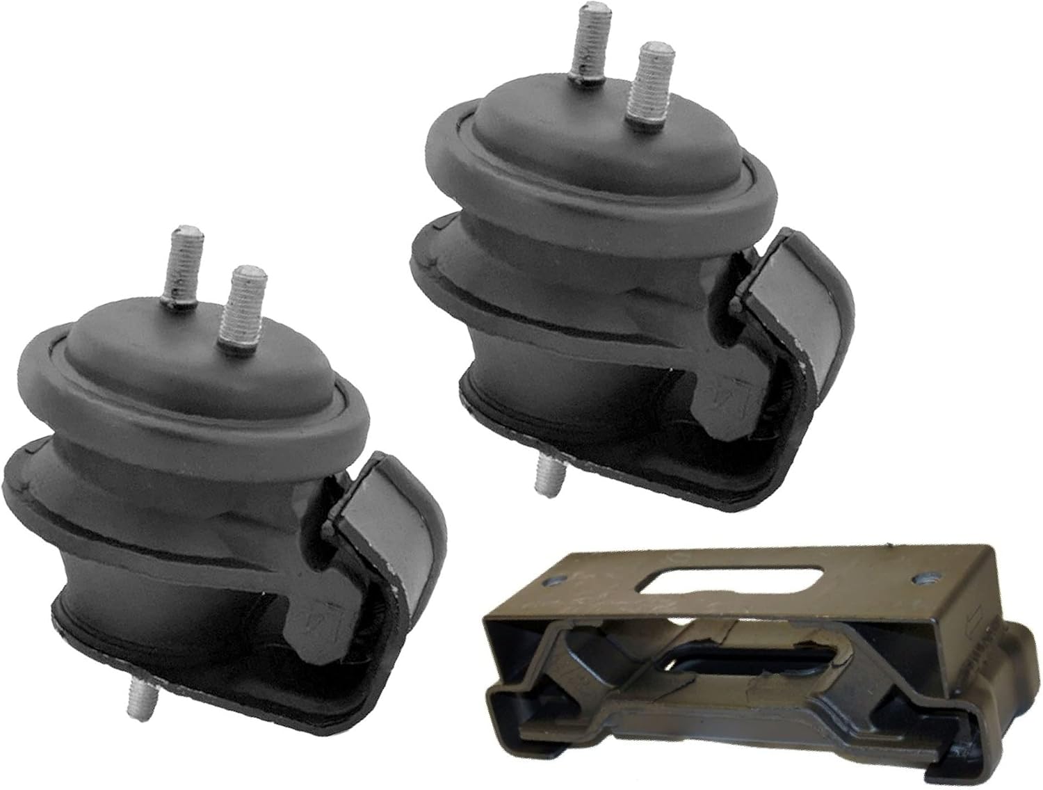Advance Ignition Front Left and Right Engine Motor and Transmission Mount Compatible with 06-08 Suzuki Grand Vitara 2.7L Set of 3PCS A6869x2 A6833 2006 2007 2008