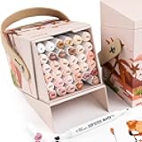36 Colors Skin Tone Markers, ALP Dual Tips Alcohol Marker Pen Perfect for Coloring, Portrait Design, Comic, Anime, Illustration, Card Marking Christmas Gifts