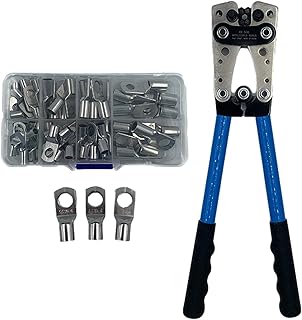 ケーブル ラグ圧着工具, ワイヤーケーブル用圧着工具, バッテリ ケーブル ラグ 圧着工具 Wire Crimper Tool, Terminal Crimper For Wire Lugs, Copper Lugs Terminal