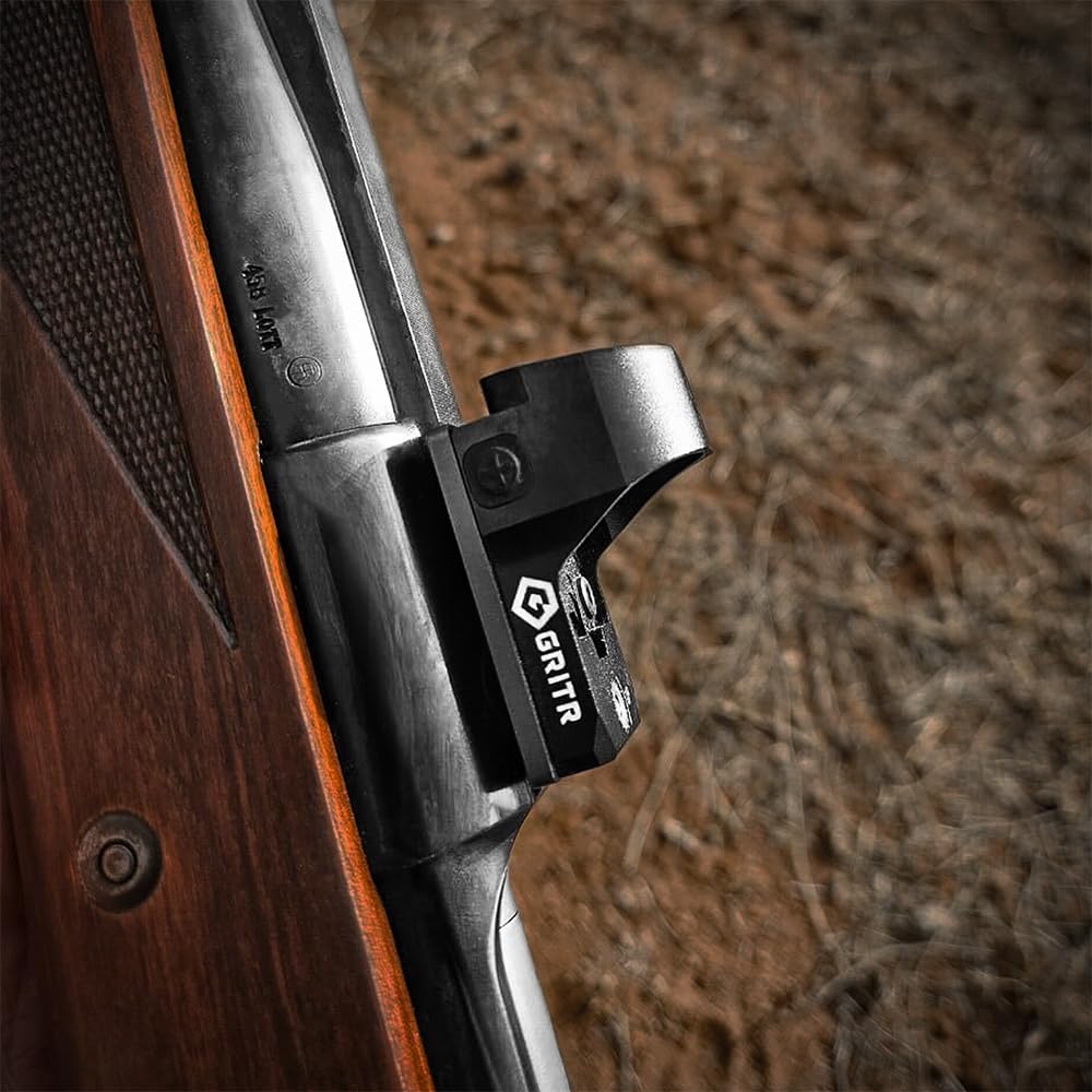 GRITR 3.0 MOA Single Handgun Red Dot Reticle Reflex Sight - Shotgun Red Dot w/Protective Cover, Torx Screws & Wrench, Cleaning Cloth - Parallax Free Aluminum Red Dot Sight for Rifle