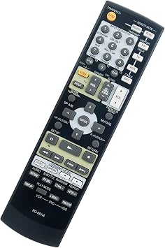 RC-681M Replace Remote Control Applicable for Onkyo AV Receiver HT-R550 HT-R508 TX-SR575 TX-SR8550 HT-SR800 HT-R557 HT-SR750 HT-SP904 HT-SP904B TX-SR505 TX-SR505E TX-SR505B TX-SR575B SKB-550 SKC-550C