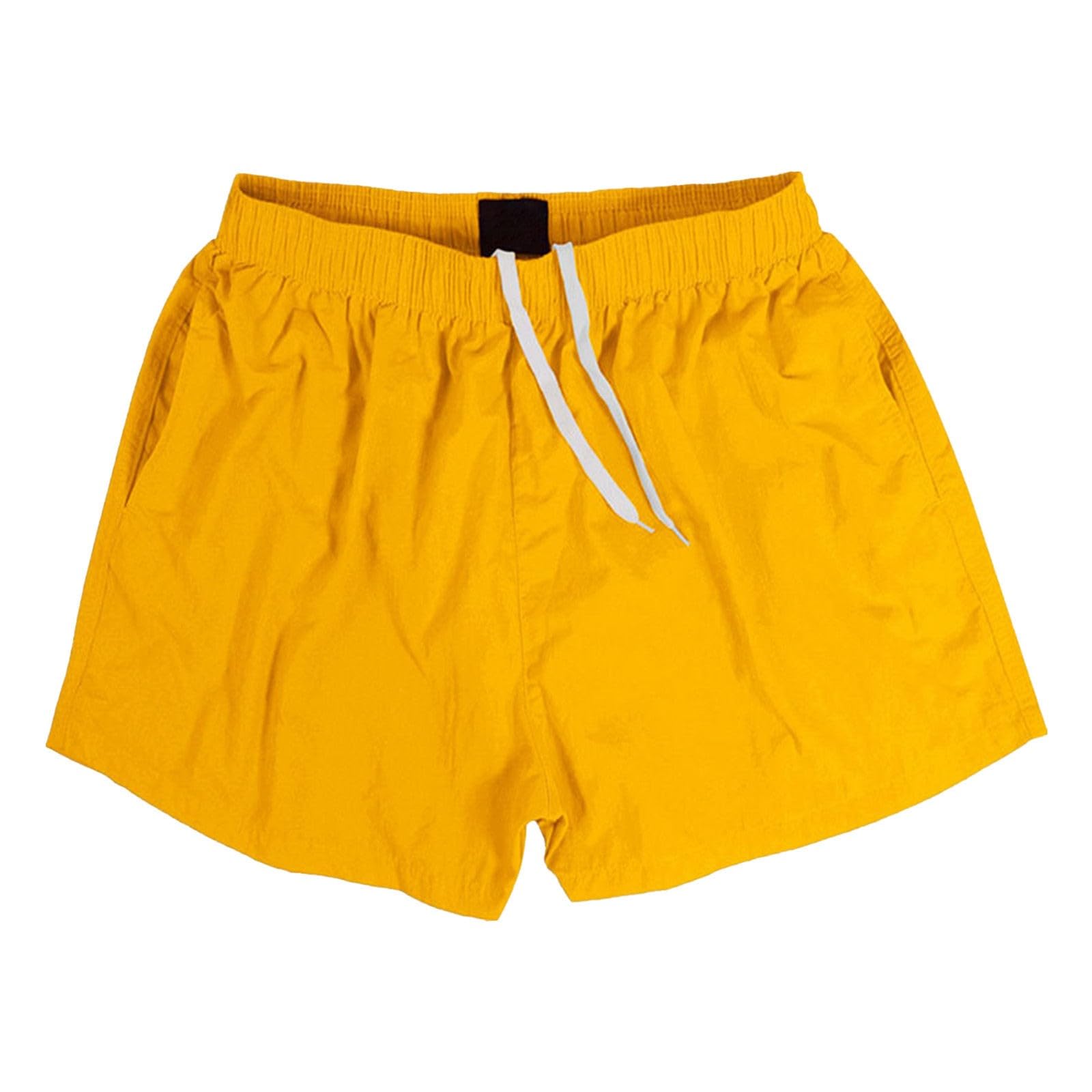 Bañador para hombre de secado rápido, pantalones cortos de baño cómodos, pantalones cortos de baño para hombre, transpirables, pantalones deportivos para correr, pantalones cortos para hombre,