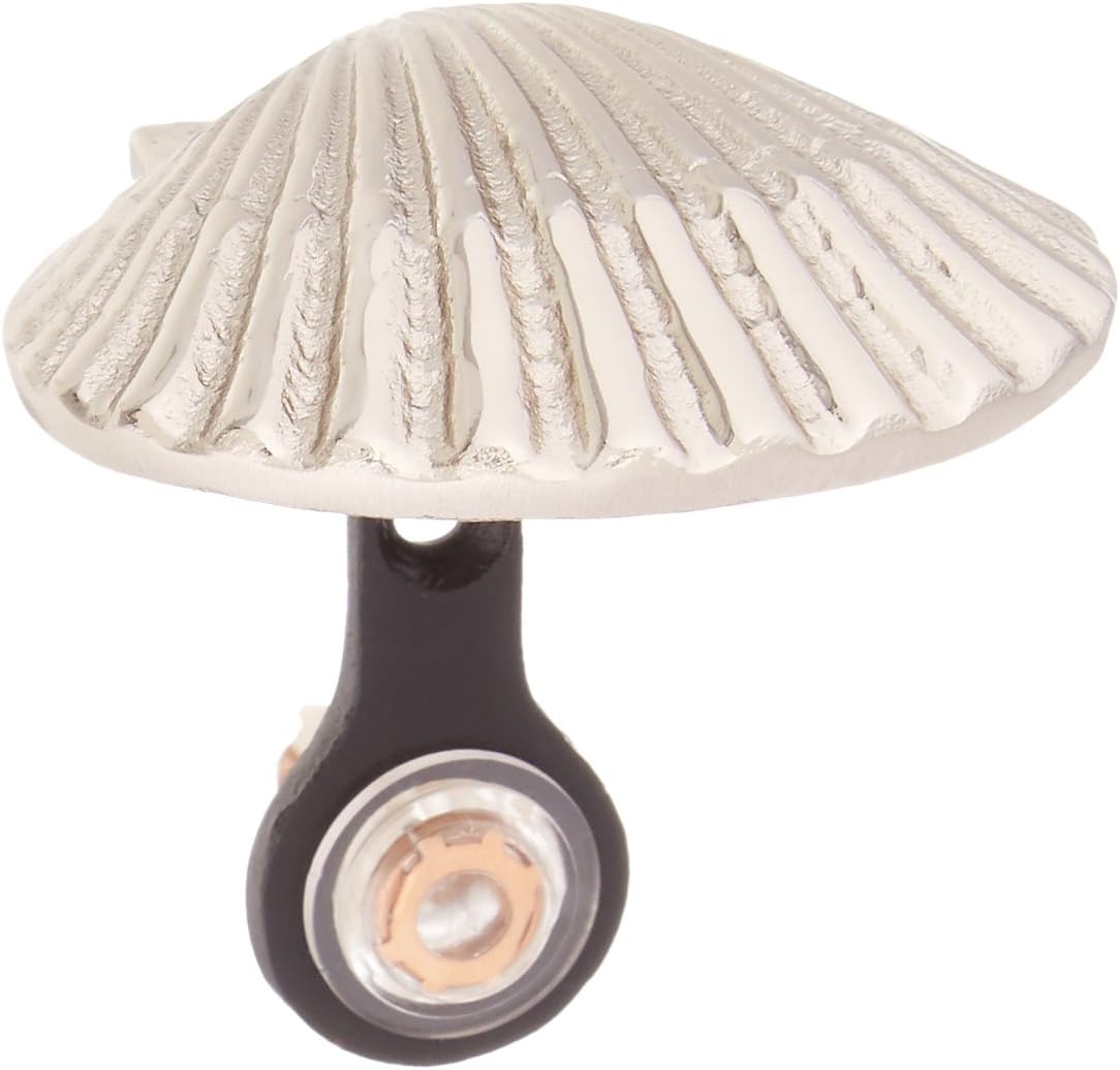 Bay Scallop Doorbell Ringer - Nickel Silver