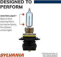 Vista 5 de SYLVANIA - 9012 SilverStar - Bombilla halógena de alto rendimiento para faros delanteros, luz alta, luz baja y antiniebla, más brillante