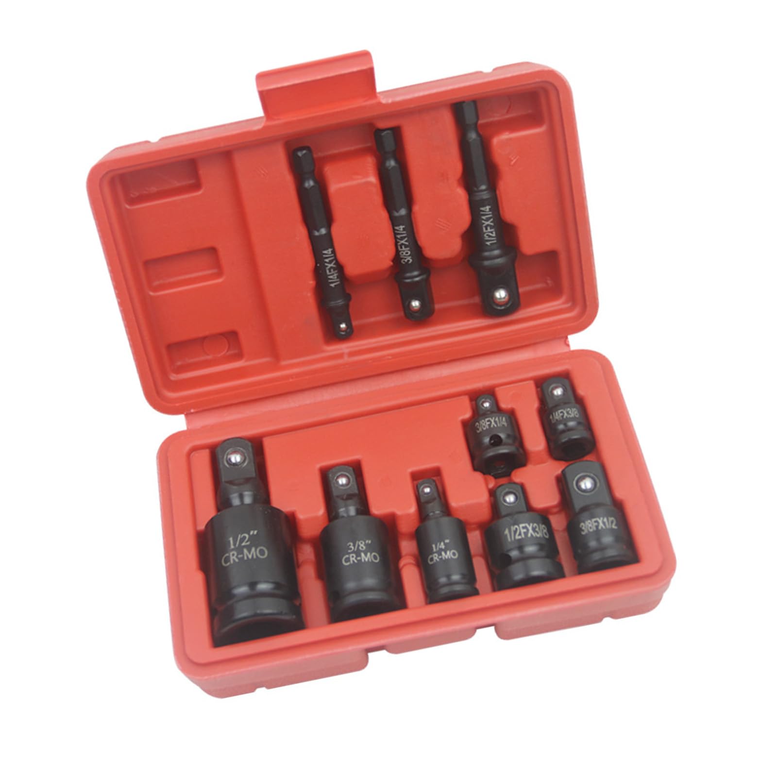 Automobile Handle Tool Set Multiple Size Operate Couplers Steel for Mechanical Repairs Artisanal Undertakings Port Link Set Construction Repair Tools