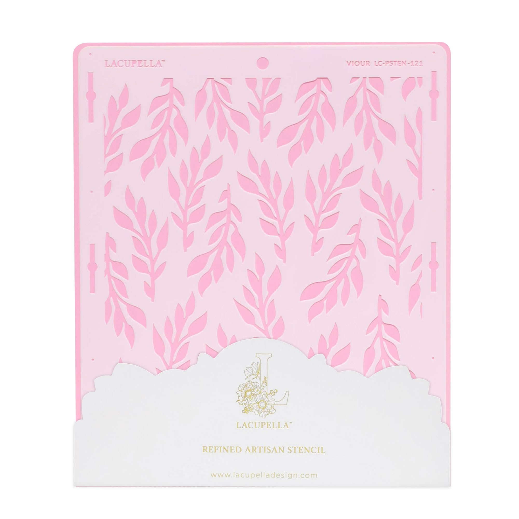 Lacupella Stencil grande e alto per decorare torte (VIOUR)