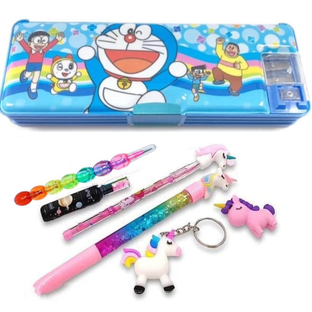 See full amazon price history chart for Mavles Beauty Multipurpose Magnetic Pencil Box with Light and Sharpener for Girls & Boys for School | Doraemon Print Big Size Cartoon Printed Pencil Case for Kids (Doraemon Blue Geometry Box) Mavles Beauty Multipurpose Magnetic Pencil Box with Light and Sharpener for Girls & Boys for School | Doraemon Print Big Size Cartoon Printed Pencil Case for Kids (Doraemon Blue Geometry Box) (B0CTFB5TQX) Amazon Price History, Amazon Price Tracker