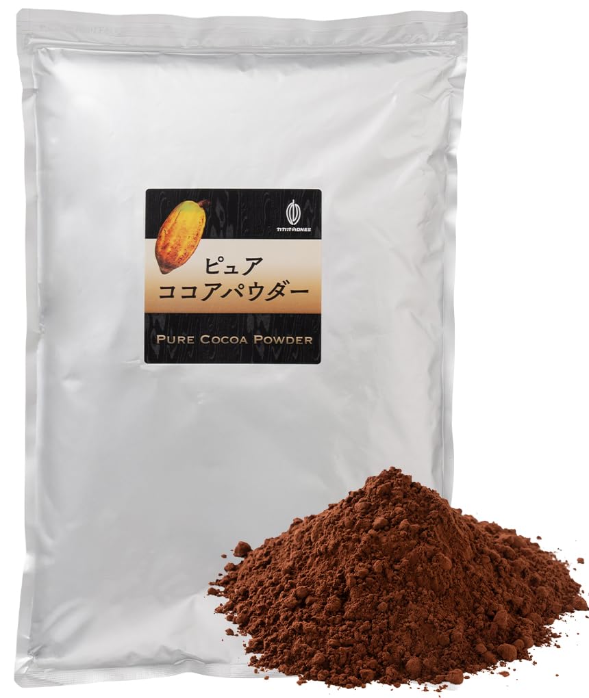 Amazon | [ピュア]ココアパウダー 【1袋】 500g 純ココア 砂糖不